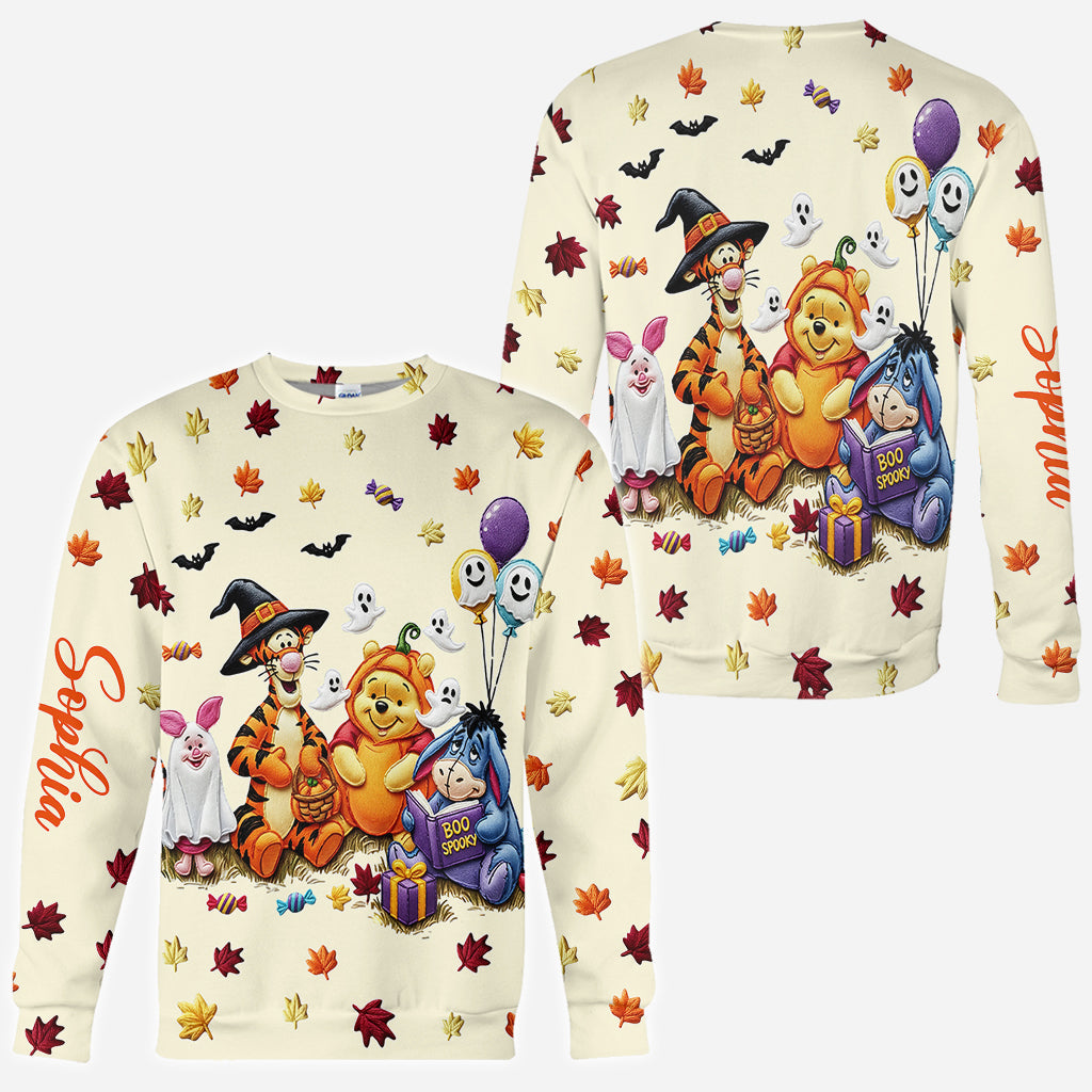 Boo Spooky - Personalized Mouse All Over Shirt