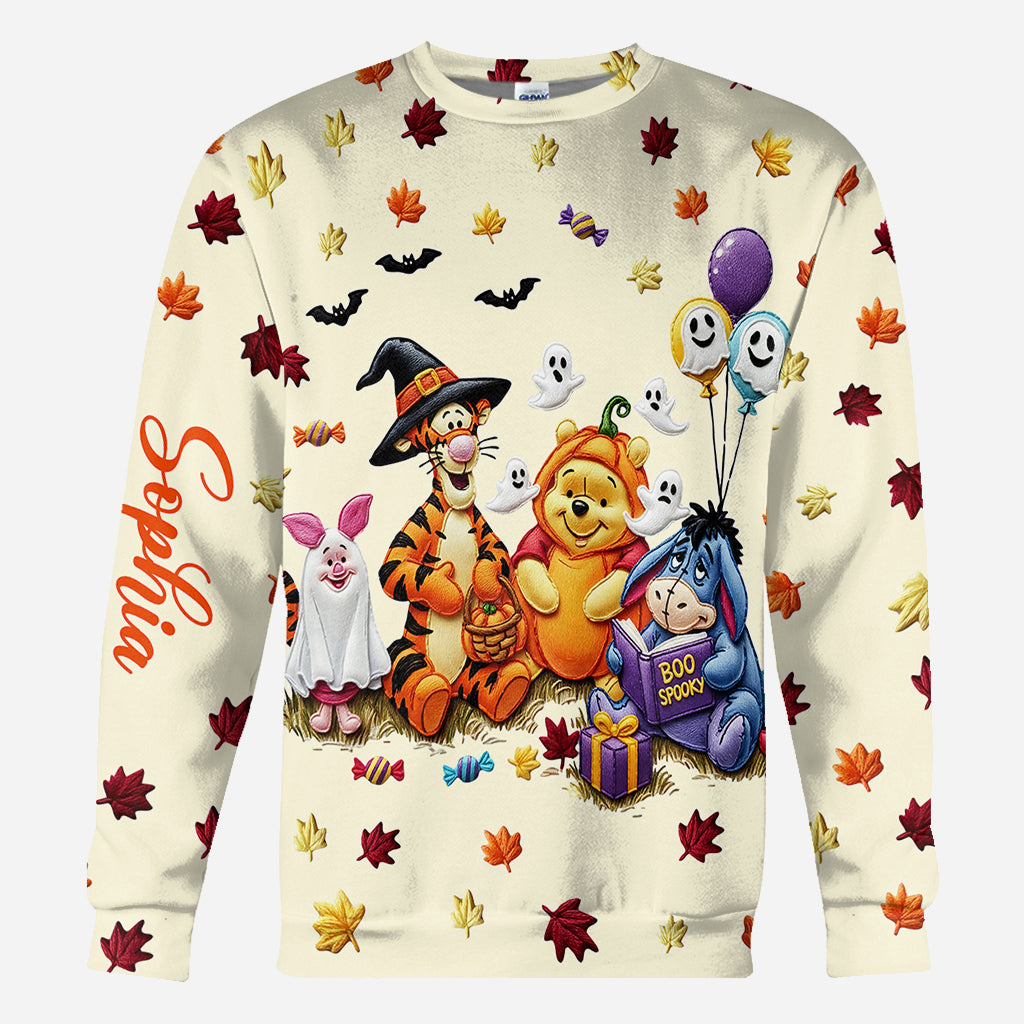 Boo Spooky - Personalized Mouse All Over Shirt