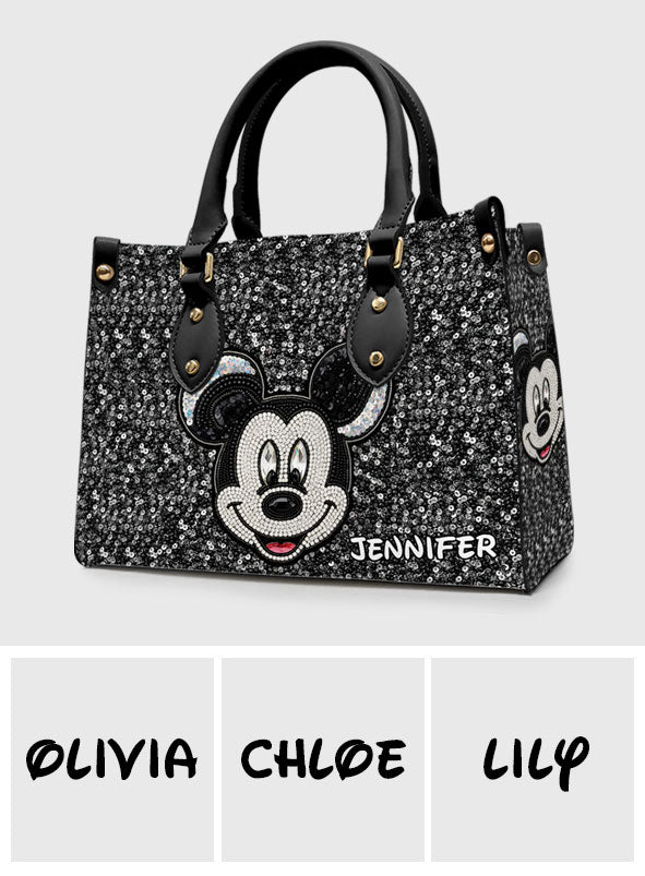 Magical Mouse - Personalized Mouse Leather Handbag