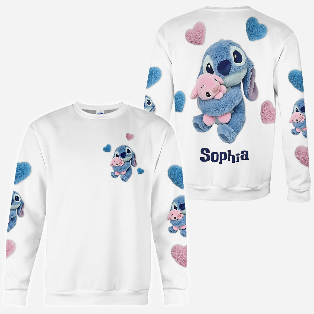 Blue Ohana - Personalized Ohana All Over Shirt