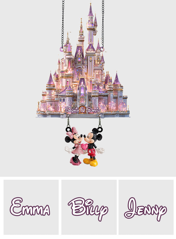 You And Me We Got This - Personalized Mouse Window Hanging Suncatcher With Custom Charms