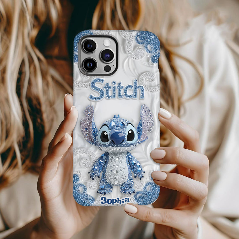 Blue Ohana - Personalized Ohana Full Print Phone Case