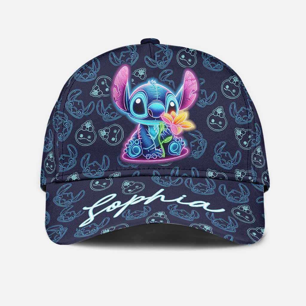 Blue Alien - Personalized Ohana Classic Cap