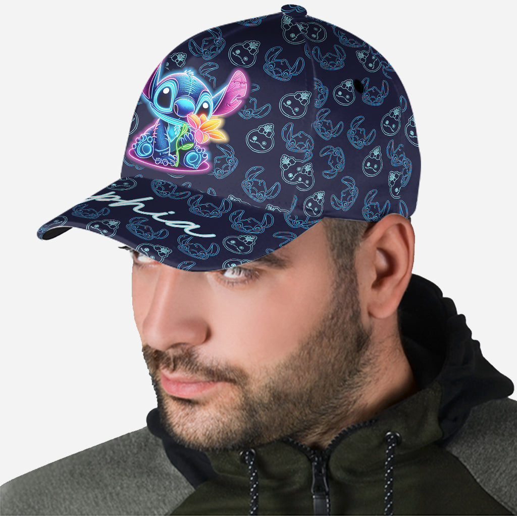 Blue Alien - Personalized Ohana Classic Cap