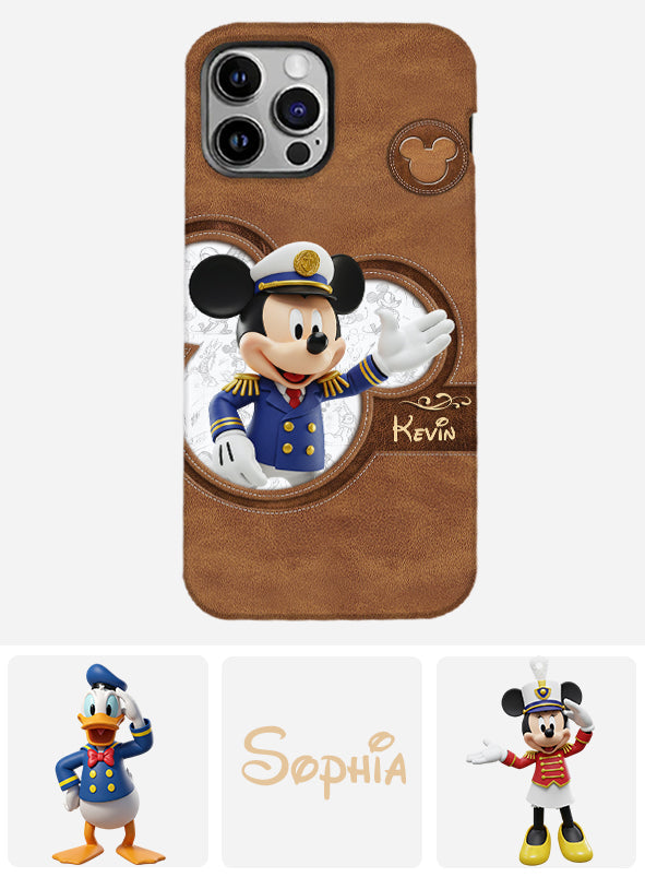 Magical Cruise Trip - Personalized Mouse Full Print Phone Case