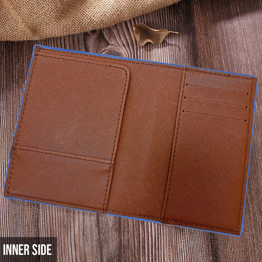 Blue Ohana Adventure Awaits - Personalized Ohana Passport Holder