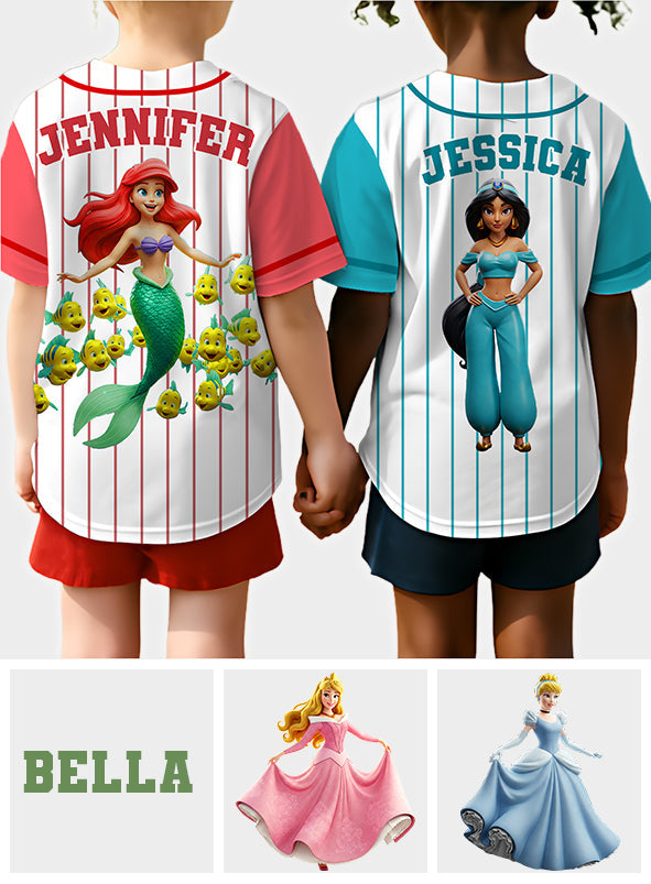 Princess - Personalized Fairy Baseball Jersey