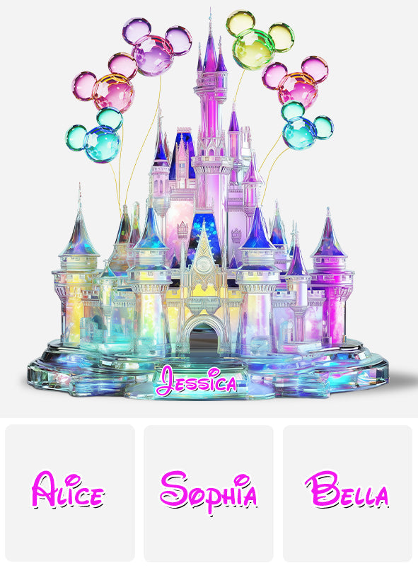 Magical Moments - Personalized Mouse Custom Shaped Acrylic Plaque