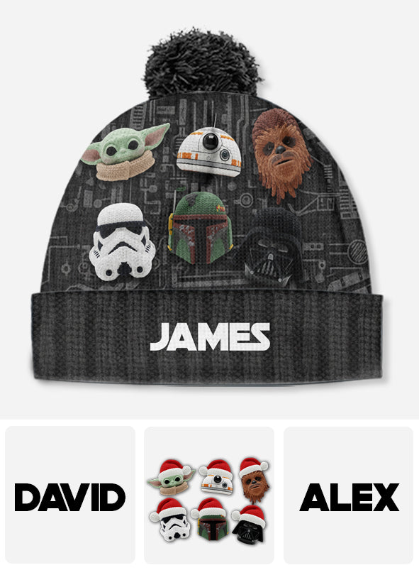 Merry Christmas - Personalized The Force Beanie Hat