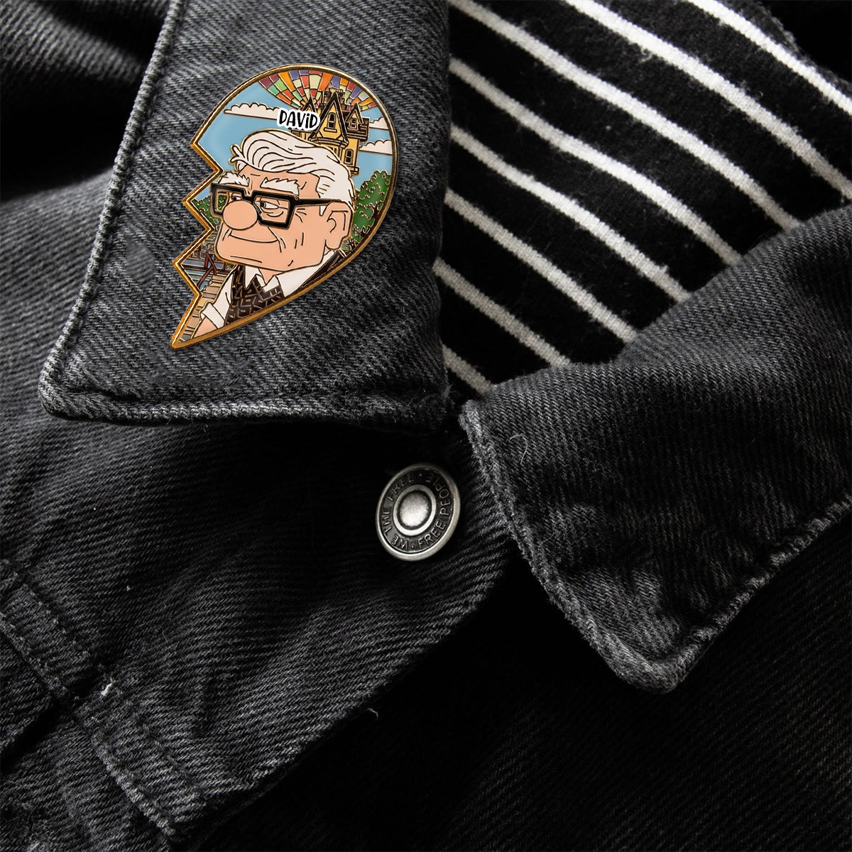 You Will Always Be My Greatest Adventure And My Haft - Personalized Couple Pin