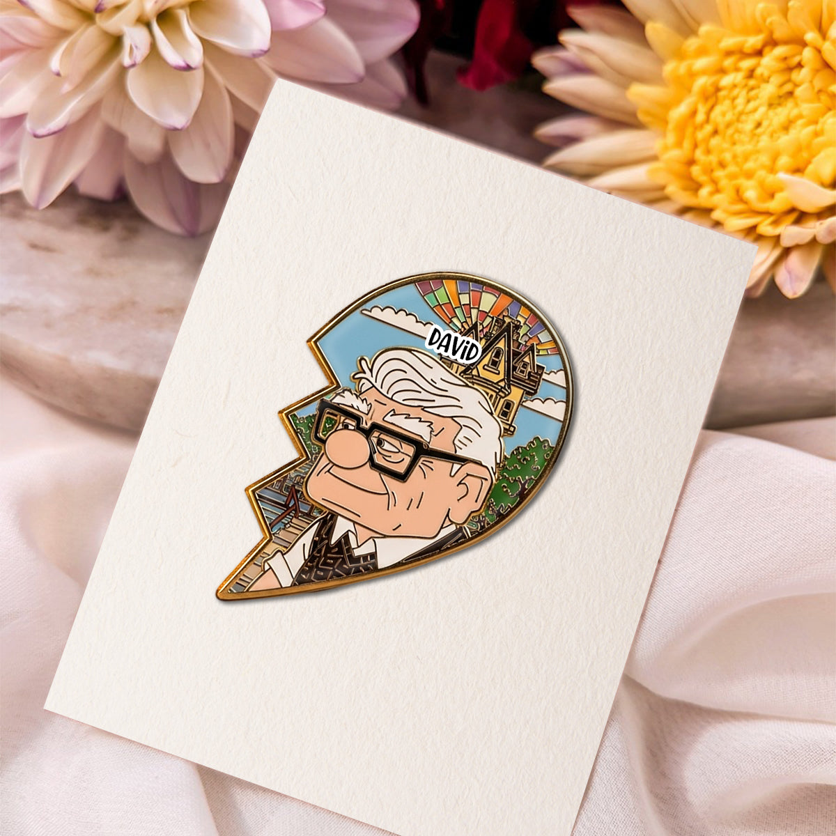 You Will Always Be My Greatest Adventure And My Haft - Personalized Couple Pin