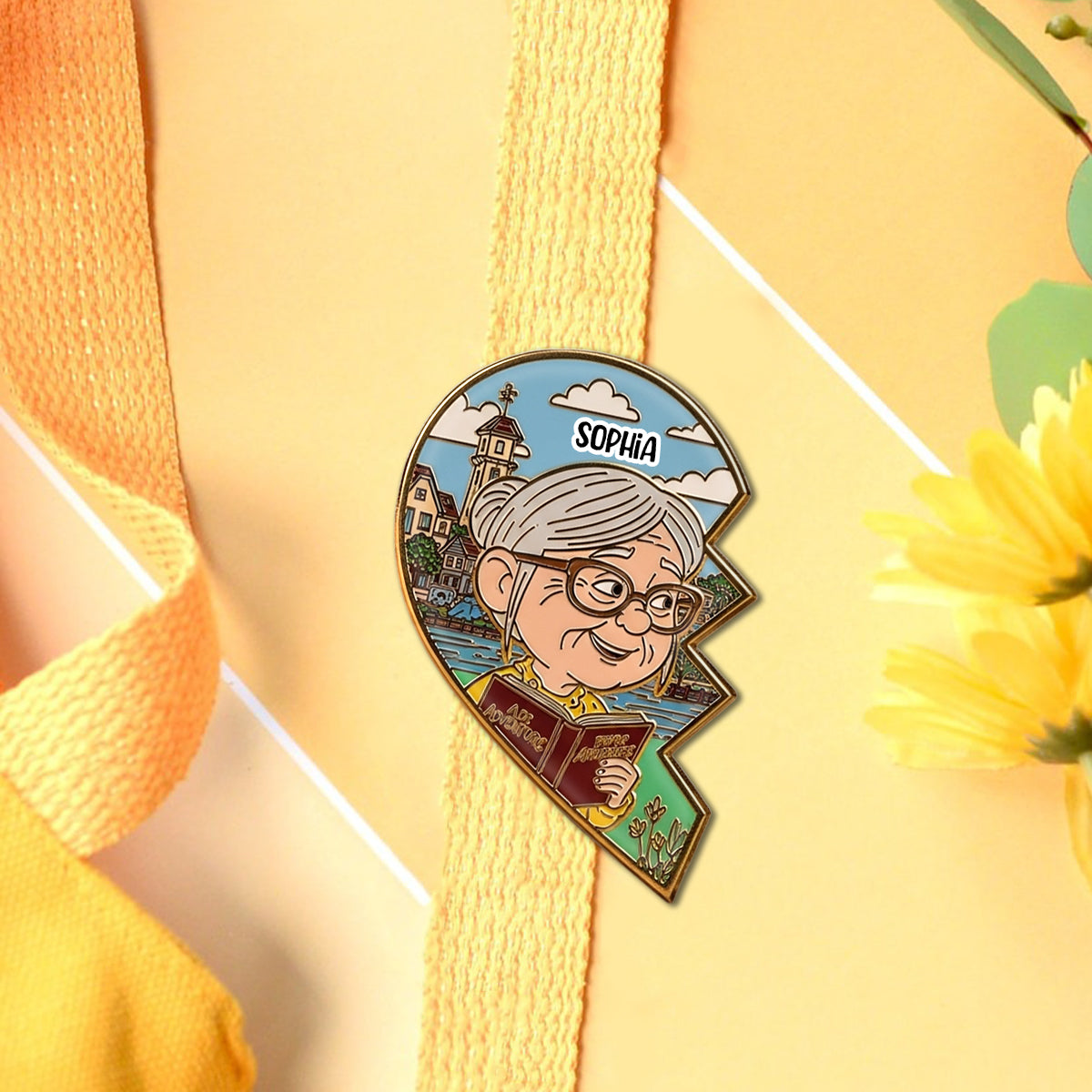 You Will Always Be My Greatest Adventure And My Haft - Personalized Couple Pin