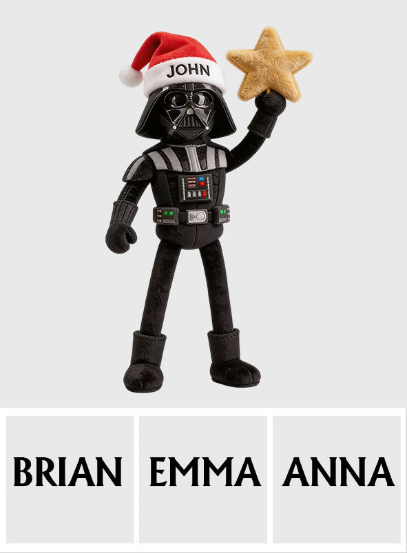 Funny Star Conqueror - Personalized The Force Posable Plush Doll