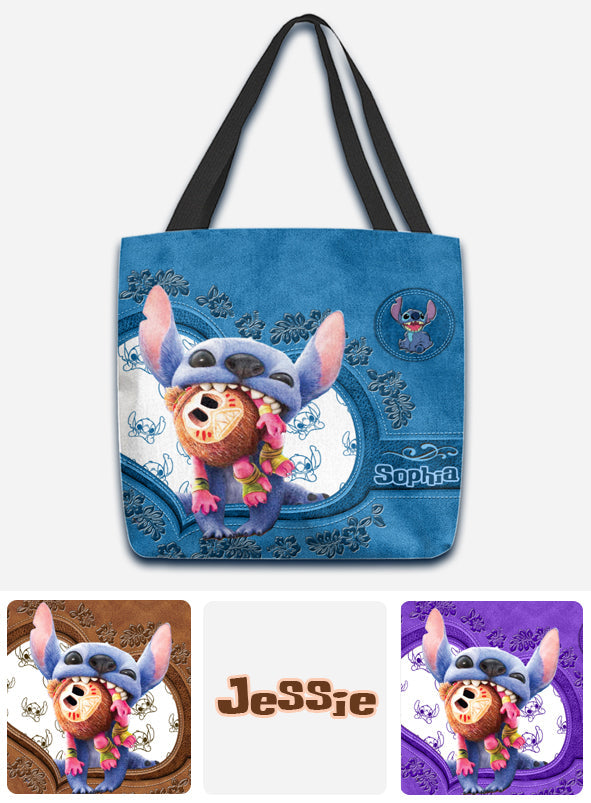Ohana Means Family - Personalized Ohana Tote Bag