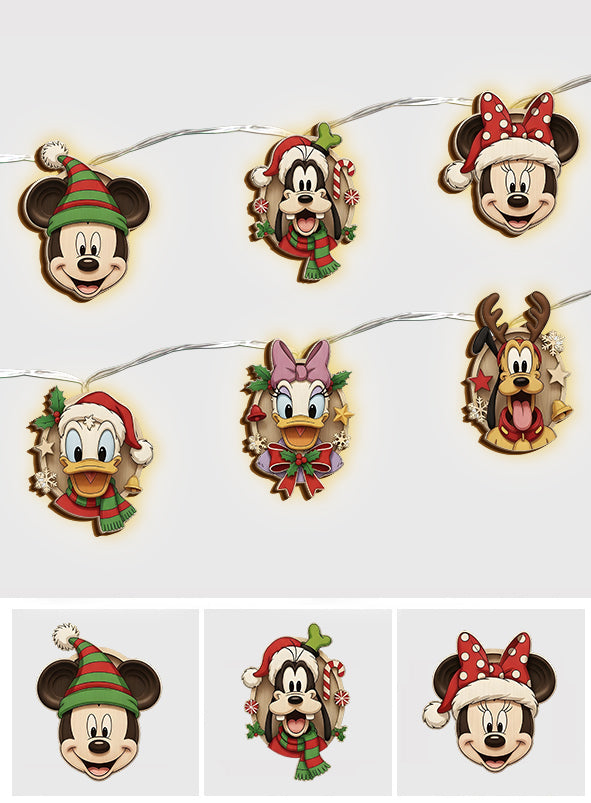 Merry Christmas - Personalized Mouse String Lights