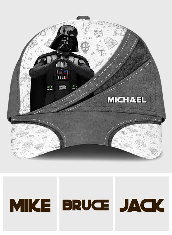 Heart Of The Dark Side - Personalized The Force Classic Cap