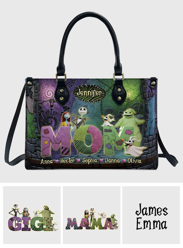 Mother Of Nightmares - Personalized Nightmare Leather Handbag