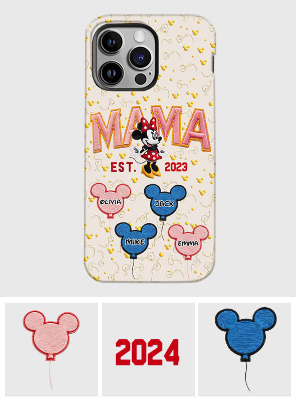 Magic Mom - Personalized Mouse Full Print Phone Case
