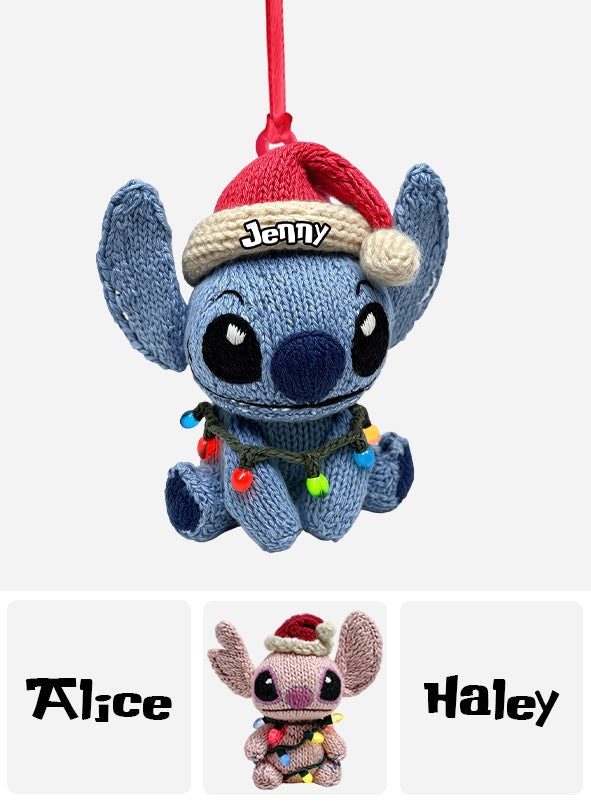 Merry Christmas - Personalized Ohana Ornament