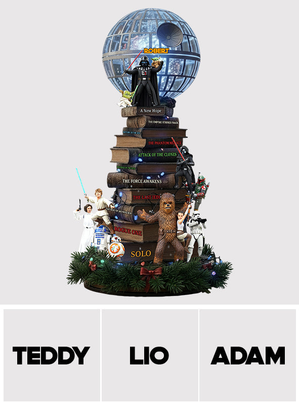 May The Force Be With You - Personalized The Force Custom Shaped Acrylic Plaque