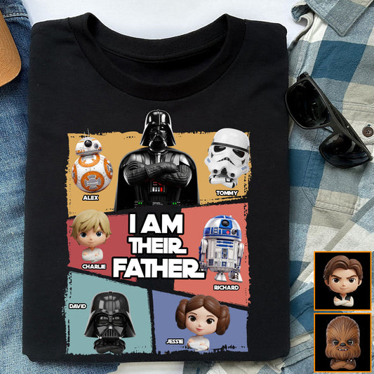 I Am Their Father - Personalized The Force T-shirt And Hoodie