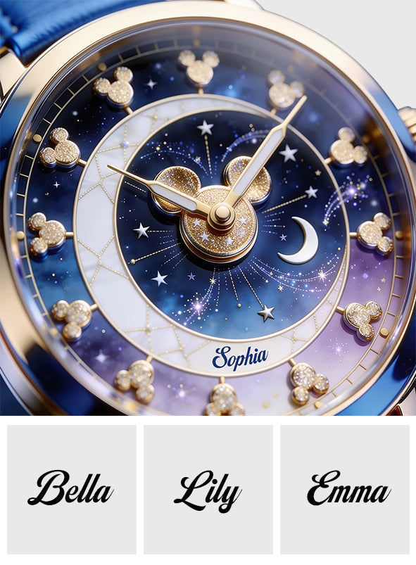 Belive In Magic - Personalized Mouse Women Hand Watch