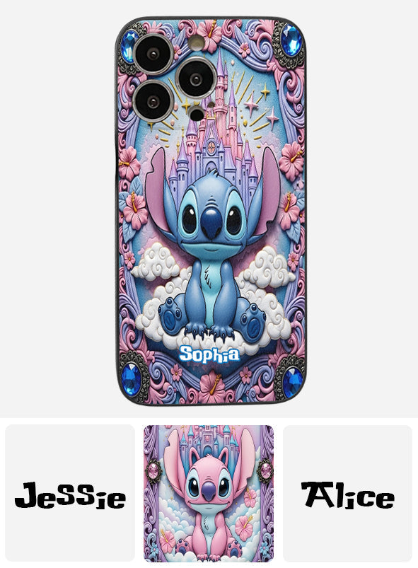 Blue Ohana - Personalized Ohana Leather Phone Case