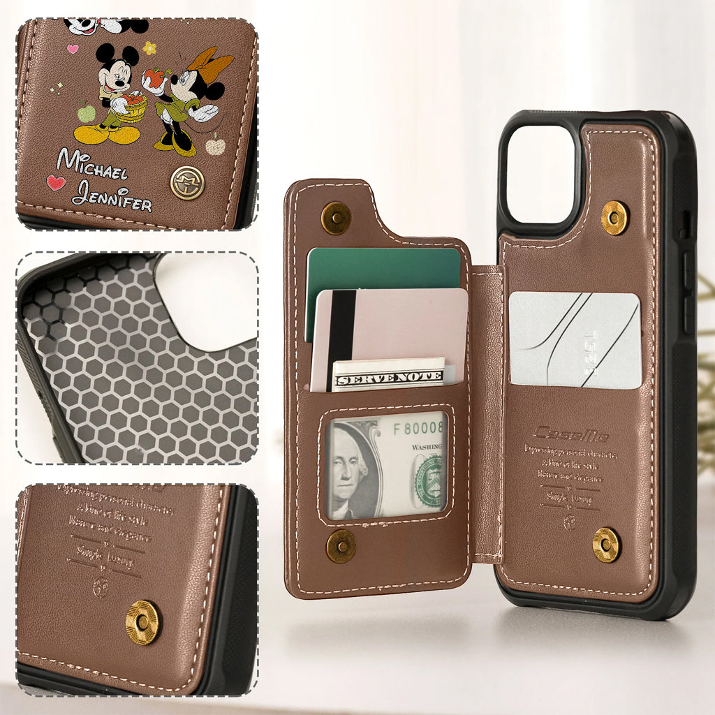 Big Ears Duo - Personalized Mouse Wallet Phone Case