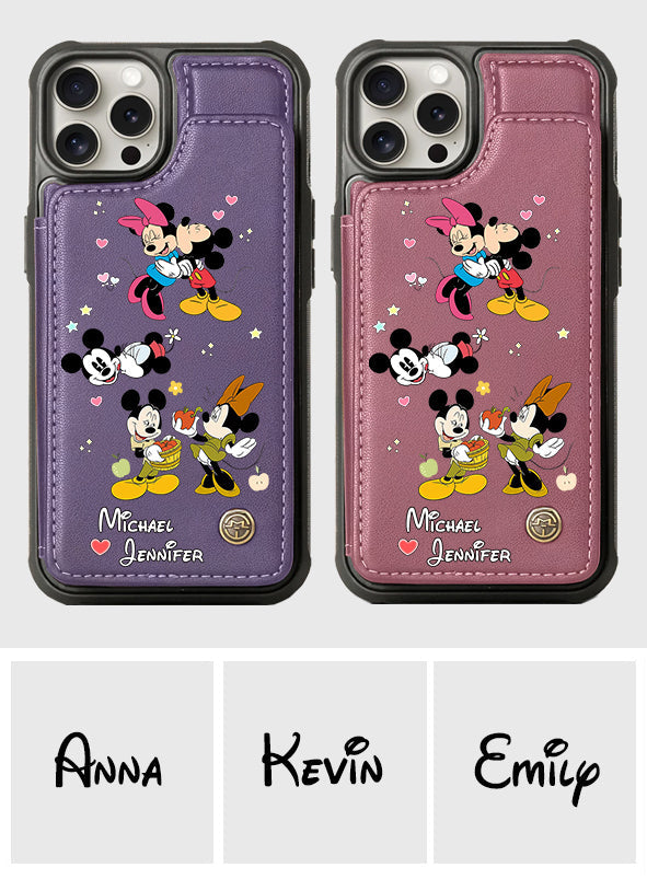 Big Ears Duo - Personalized Mouse Wallet Phone Case