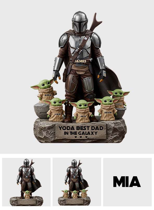 Best Christmas Gift For Dad, Grandpa, Uncle,...- Personalized The Force Custom Shaped Acrylic Plaque