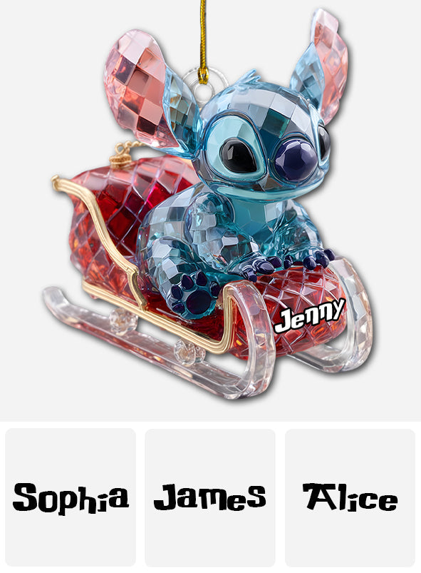 Ohana Means Family - Personalized Ohana Ornament