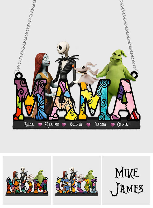 Mother Of Nighmare - Personalized Nightmare Window Hanging Suncatcher Ornament