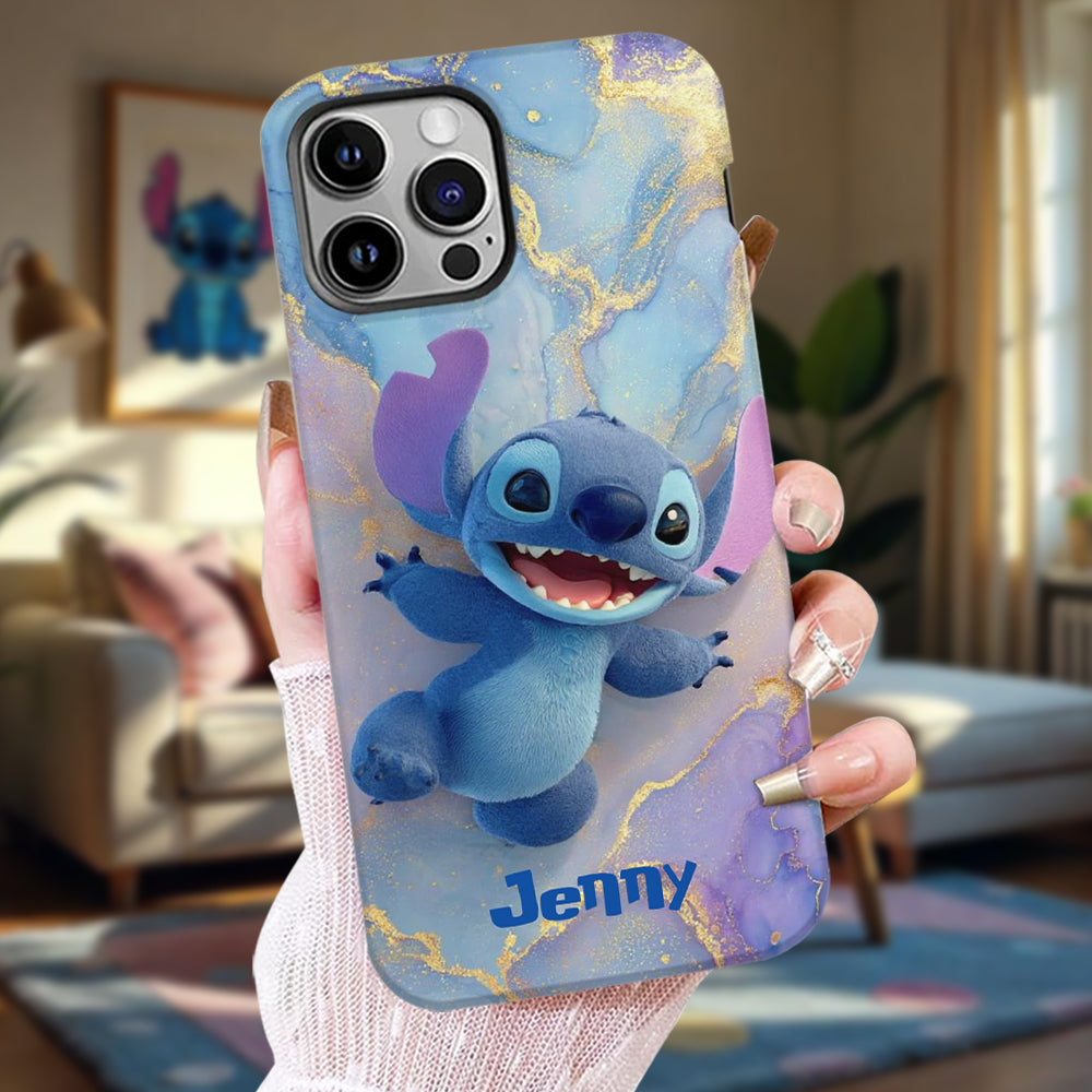 Blue Ohana - Personalized Ohana Full Print Phone Case