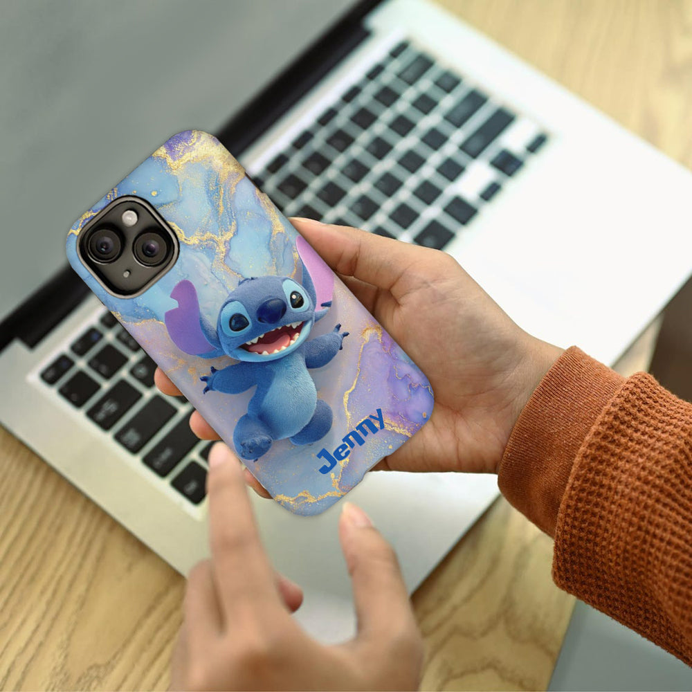 Blue Ohana - Personalized Ohana Full Print Phone Case
