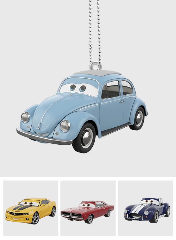 Custom Cartoonish Vehicle From Photo - Personalized Car Lover Car Ornament