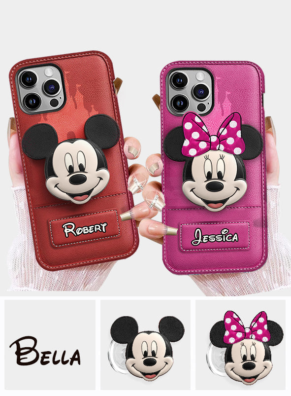 Dream Magic Custom Name - Personalized Mouse Full Print Phone Case & Phone Grip