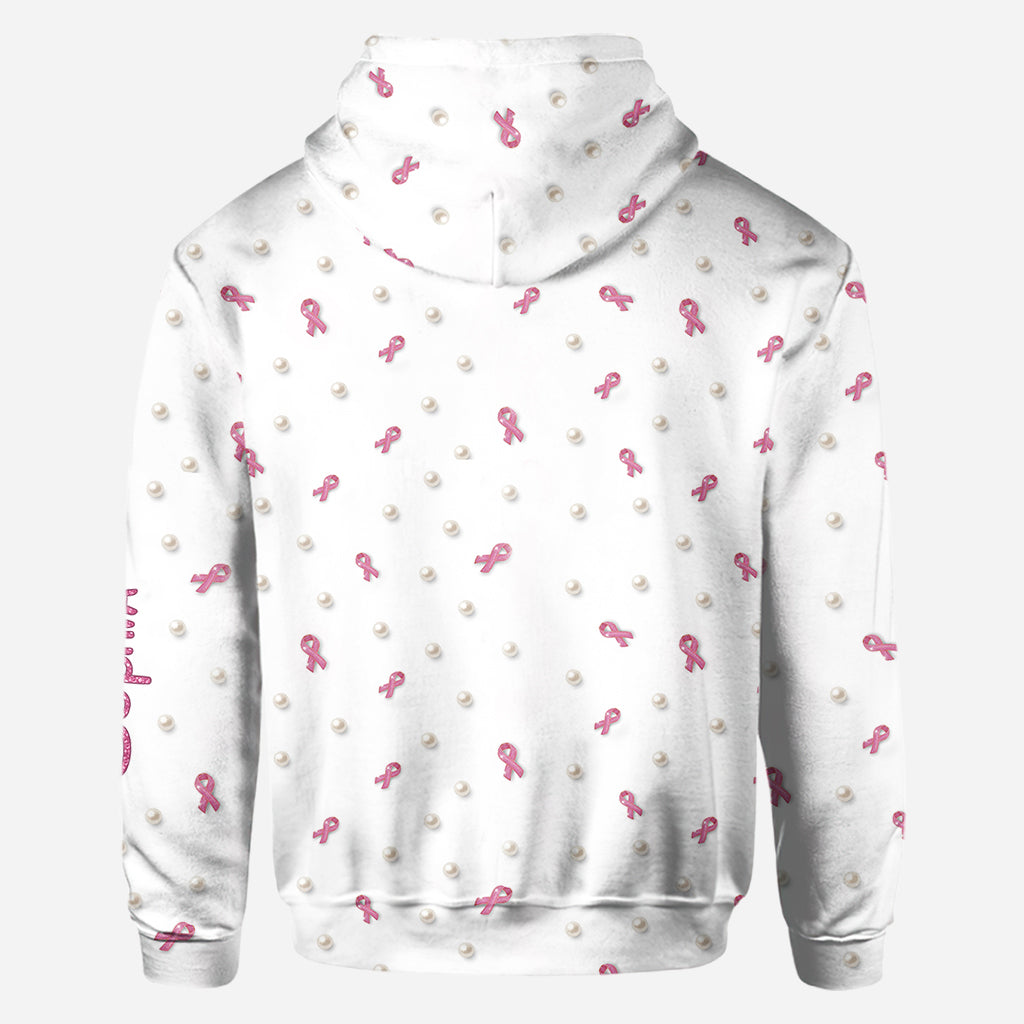 Cartoon Mouse Breast Cancer Awareness Month - Personalized Breast Cancer Awareness All Over Shirt
