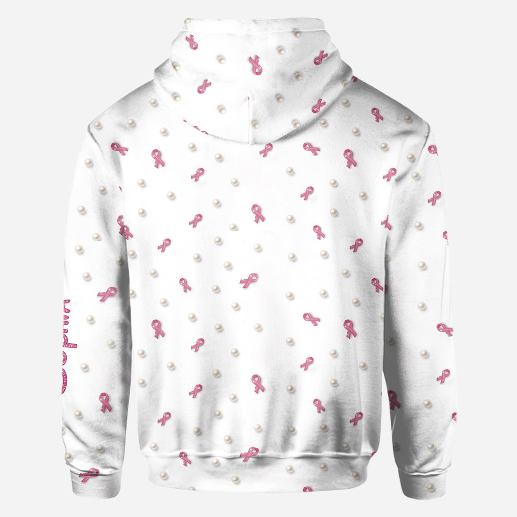 Cartoon Mouse Breast Cancer Awareness Month - Personalized Breast Cancer Awareness All Over Shirt