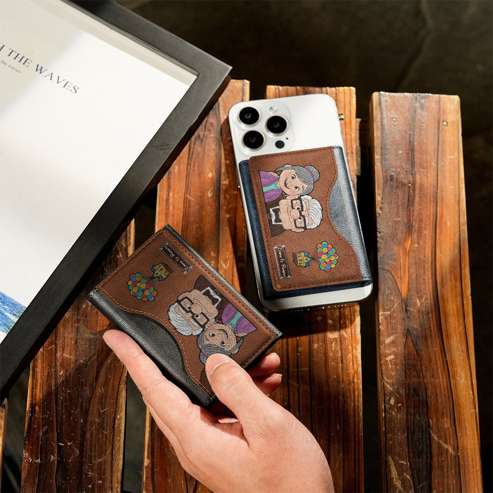 You Are My Adventure - Personalized Couple Magsafe Wallet