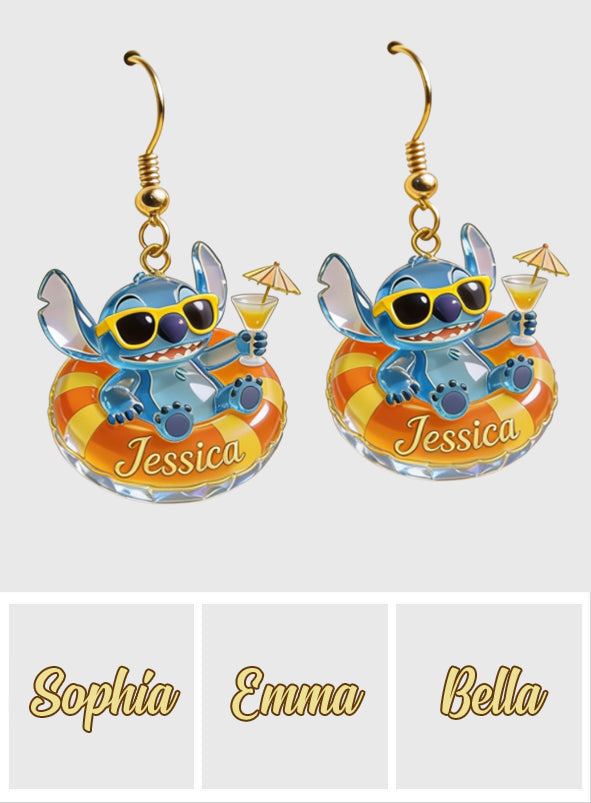 Ohana Chill - Personalized Ohana Earrings