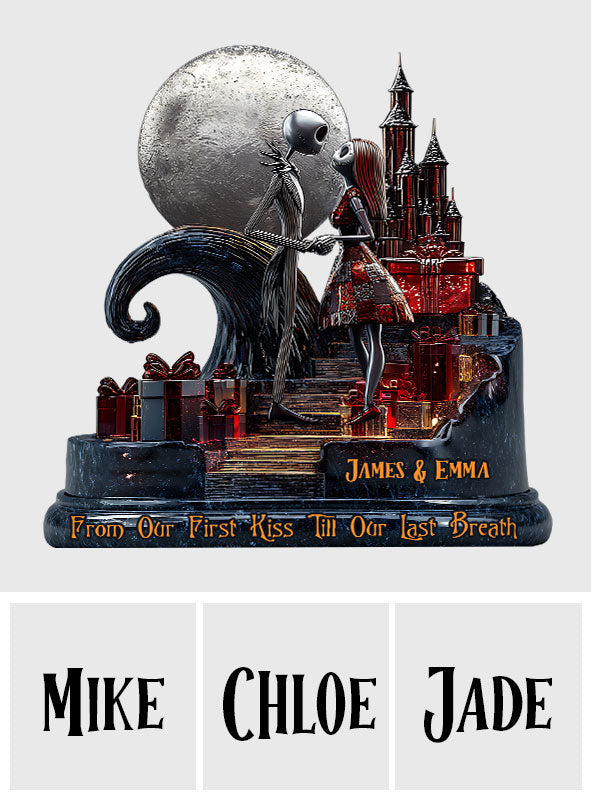 From Our First Kiss - Personalized Nightmare Custom Shaped Acrylic Plaque