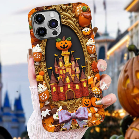 Autumn Castle - Personalized Mouse Full Print Phone Case