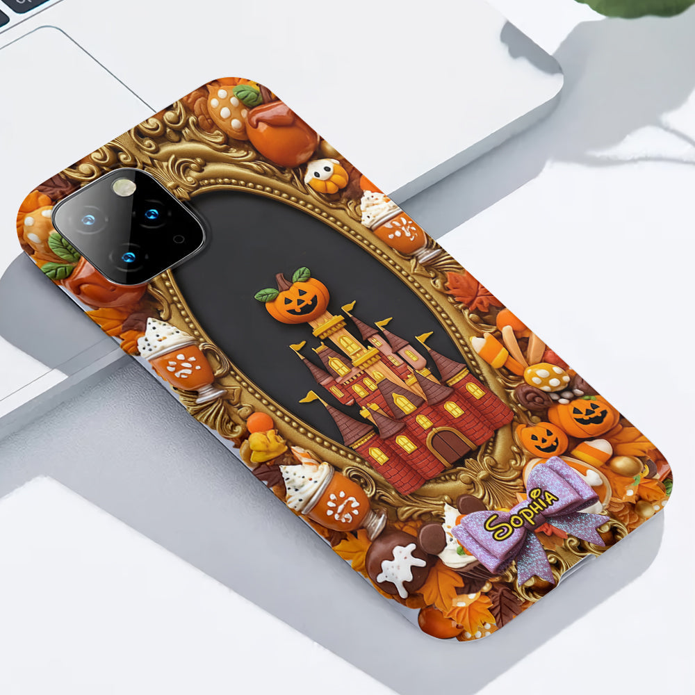 Autumn Castle - Personalized Mouse Full Print Phone Case