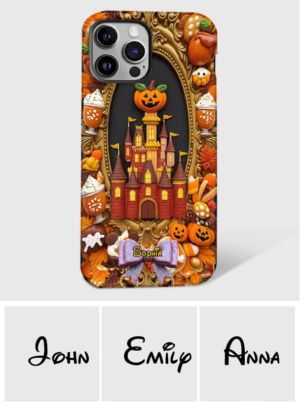 Autumn Castle - Personalized Mouse Full Print Phone Case