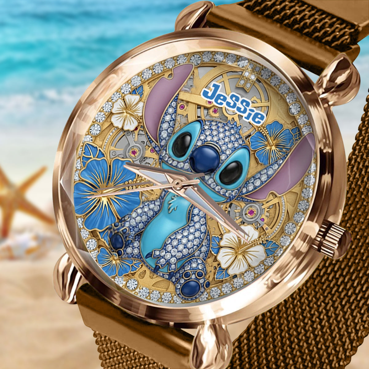 Blue Ohana - Personalized Ohana Women Hand Watch