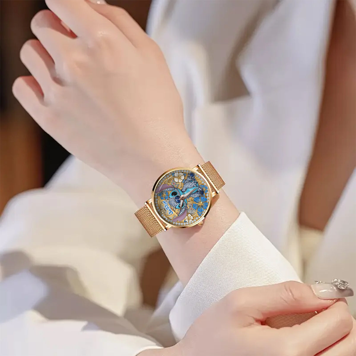 Blue Ohana - Personalized Ohana Women Hand Watch