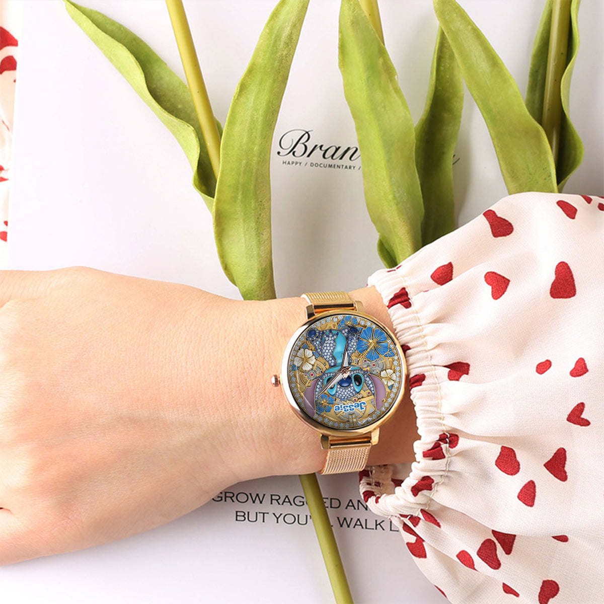 Blue Ohana - Personalized Ohana Women Hand Watch