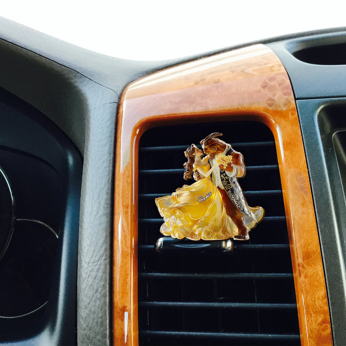 You & Me We Got This - Personalized Mouse Shaped Car Visor Clip