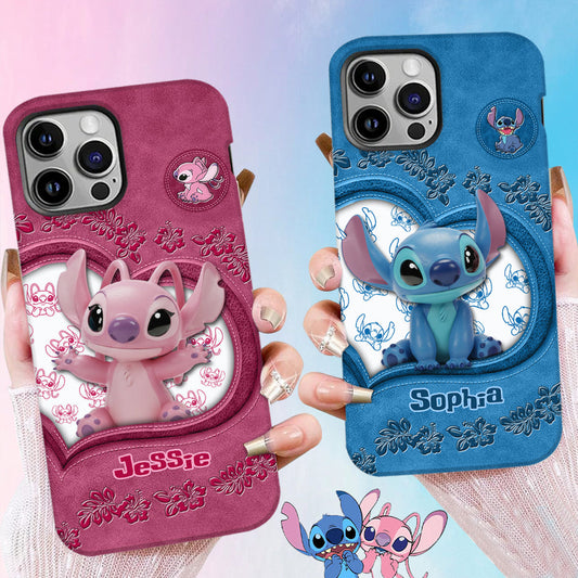 Blue Ohana - Personalized Ohana Full Print Phone Case