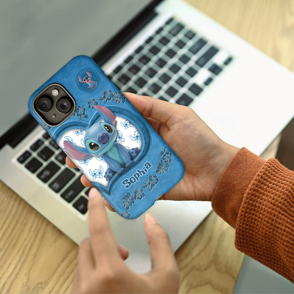Blue Ohana - Personalized Ohana Full Print Phone Case